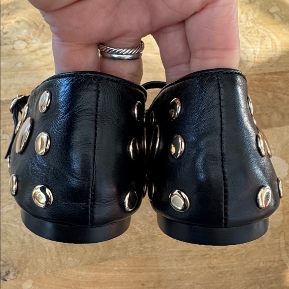 NEW Logan studded Mary Jane ballet flats in leather Size 8.5 - Picture 5 of 10